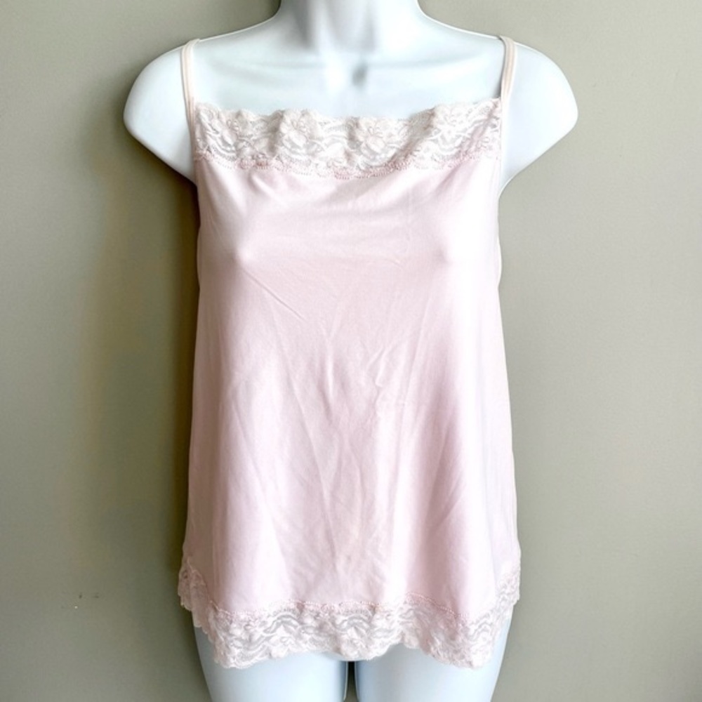 Like New Lace Trim Camisole